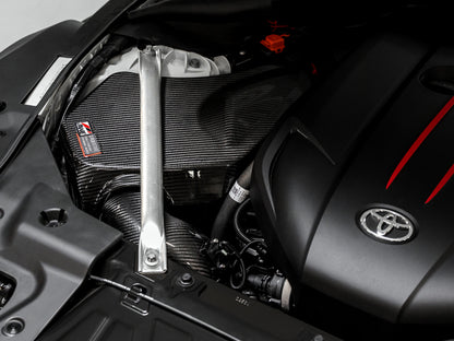 AWE Tuning 2020+ Toyota GR Supra S-FLO Carbon Intake Lid 2660-15019 2660-15019 Photo - Mounted