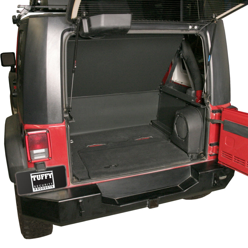 Tuffy Products Tuffy Jk Security Deck Enclosure 01 Blk 173-01 173-01 Photo - Mounted