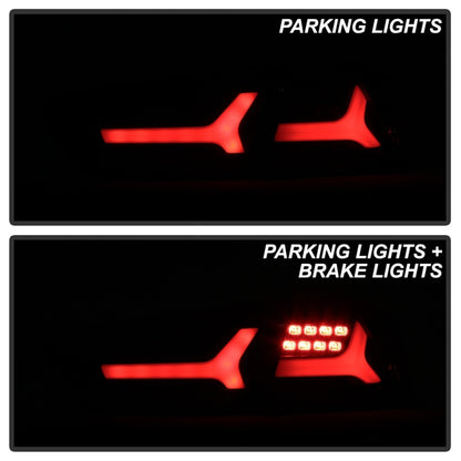 Spyder Mitsubishi Lancer/Evolution X 08-14 V2 LED Tail Lights - Black Smoke ALT-YD-ML08V2-SEQ-BSM 5088147 5088147 Photo - Unmounted