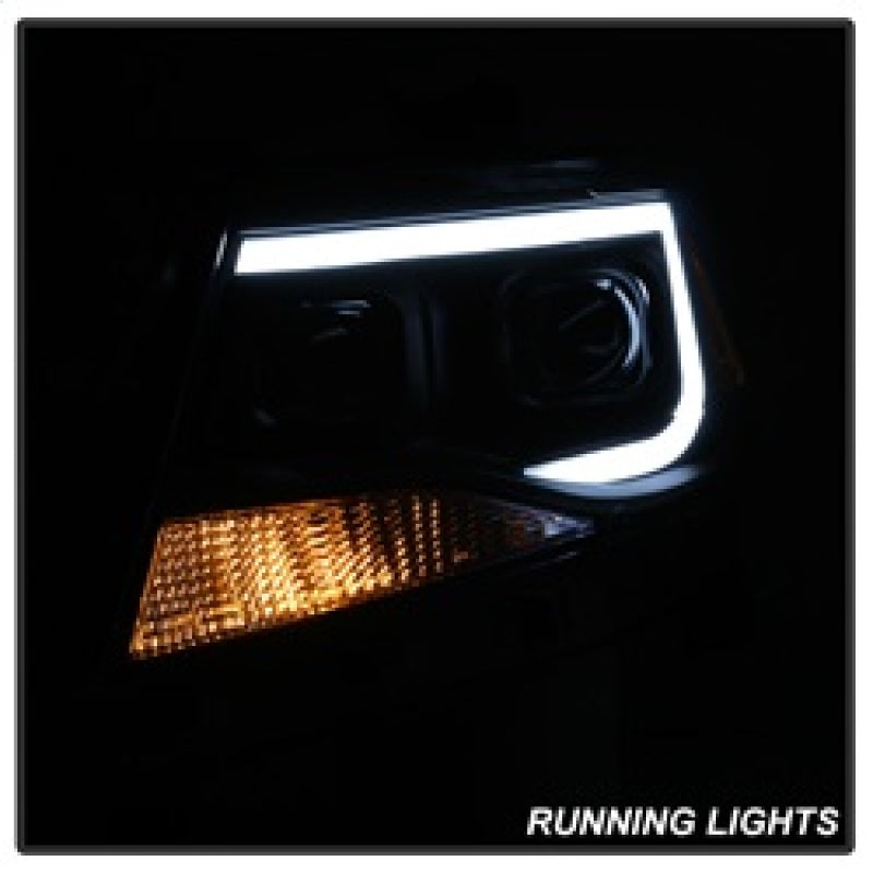 SPYDER xTune Chevy Colorado 15-17 Halogen Only Projector Headlights - DRL - Black PRO-JH-CCO04-LBDRL-BK 9039287 9039287 Photo - Unmounted