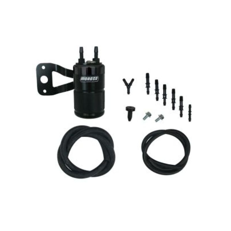 Moroso Harley Davidson Twin Cam (w/Stock Air Cleaner) Air Oil Separator - Black 85714 85714 User 1