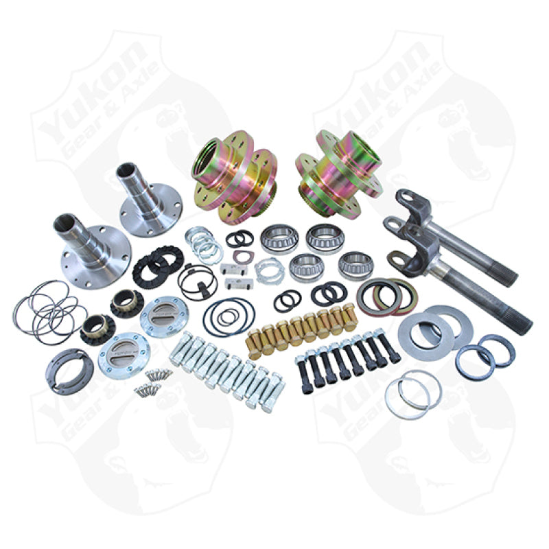 Yukon Gear & Axle Yukon Gear Spin Free Locking Hub Conv Kit For Dana 30 & Dana 44 TJ / XJ / YJ / 27 Spline / 5 X 4.5in YA WU-07 YA WU-07 Photo - Primary