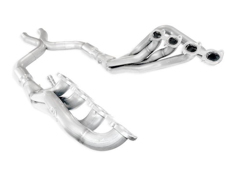 Stainless Works 2007-10 Shelby GT500 Headers 1-7/8in Primaries High-Flow Cats 3in X-Pipe GT5HCAT GT5HCAT Photo - Primary