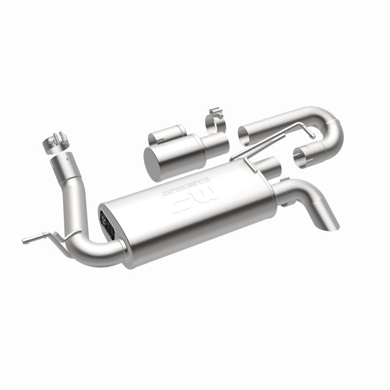 Magnaflow 07-18 Jeep Wrangler JK Overland Series Axle-Back Exhaust System 19668 19668 360 Degree Image Set
