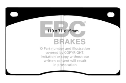 EBC Disc Brake Pad Set DP3262C Photo - Primary