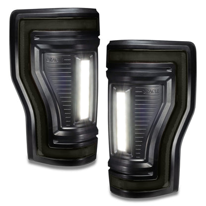 ORACLE Lighting 17-22 Ford F-250/350 (Black Series) Flush Mount LED Tail Lights 5896-504-T 5896-504-T Photo - out of package