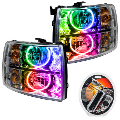 ORACLE Lighting Oracle 07-13 Chevrolet Silverado SMD HL - Round Style - ColorSHIFT 7007-330 7007-330 Photo - Primary