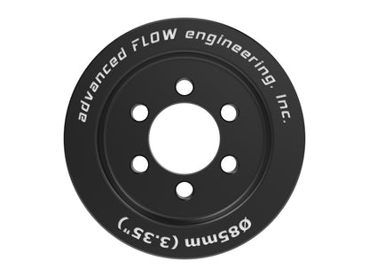 aFe POWER Supercharger Power Pulley 3.35 IN Fits aFe Pulley Kits for Hellcat Supercharger 79-10005P 79-10005P Photo - Unmounted