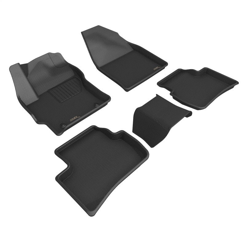 3D MAXpider 3D MAXider 22-23 Toyota Corolla Cross AWD Kagu Black Floor Mats - Row 1/2 L1TY29401509 L1TY29401509 Photo - Primary