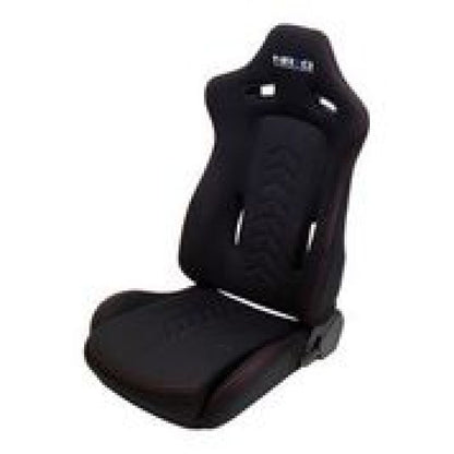 NRG "The Arrow"  Cloth Sport Seat Black w/ Red Stitch w/ logo RSC-800L/R User 1