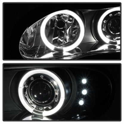 Spyder Chevy Camaro 98-02 Projector Headlights LED Halo LED Blk Smke - Low H1 PRO-YD-CCAM98-HL-BSM 5078261 5078261 Photo - Unmounted