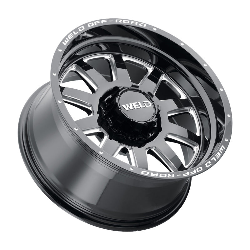 Weld Off-Road W102 20X9.0 Stealth 5X139.7 5X150 ET00 BS5.00 Gloss Black MIL 110.2 W10209070500 W10209070500 Photo - Primary