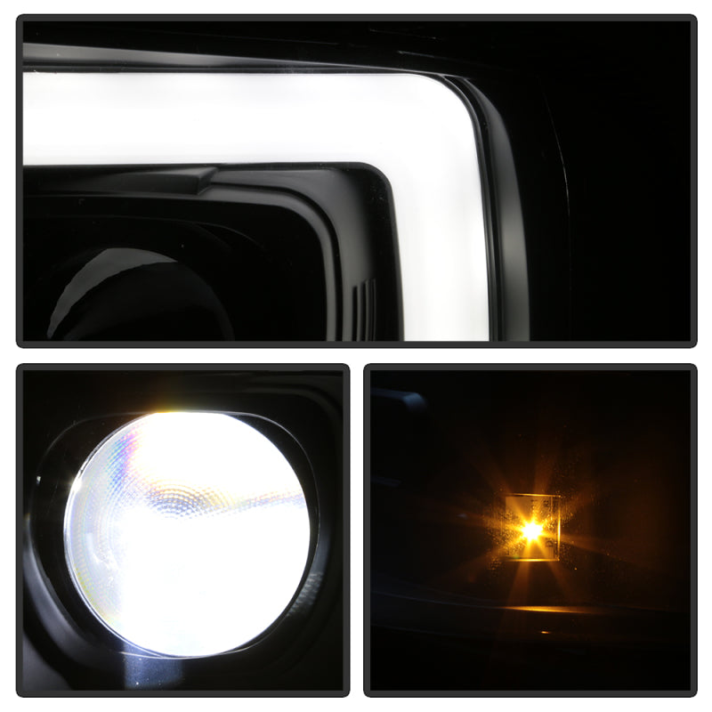 Spyder 05-07 Ford F250/350/450 Super Duty Projector LED Black PRO-YD-FS05V2PL-BK 5087911 5087911 User 6