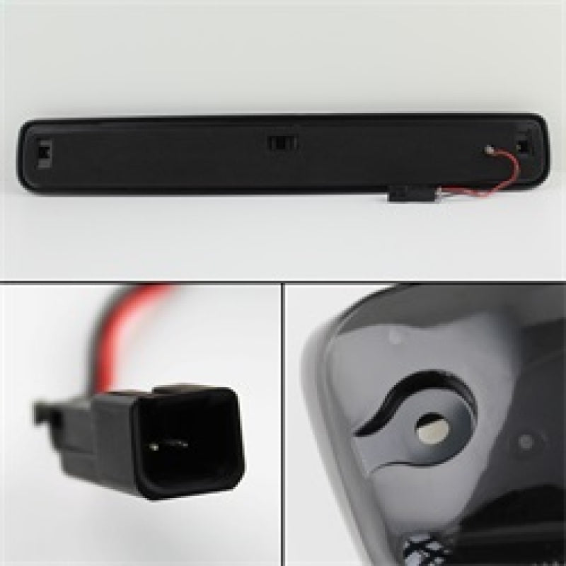 SPYDER Xtune Chevy Silverado 07-13 Amber LED Cab Roof Lights Smoke ACC-LED-CS07-CR-SM 9924613 9924613 Photo - Unmounted