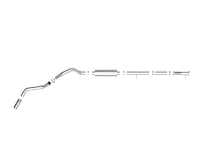 aFe 20-23 GM 2500/3500HD V8 6.6L L8T Apollo GT Series 4in 409 SS Cat-Back Exhaust System 49-44123-P 49-44123-P Photo - Unmounted