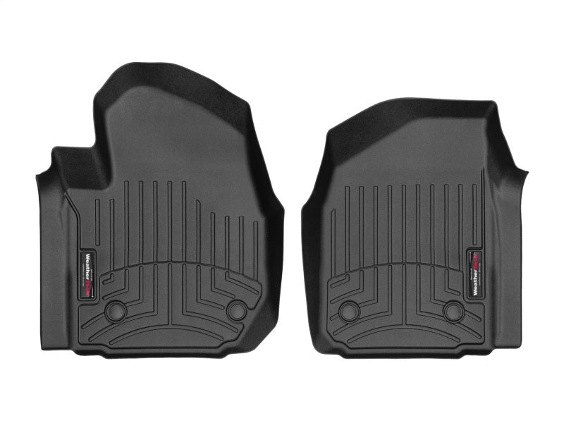 WeatherTech 2019+ Chevrolet Silverado 1500 / GMC Sierra 1500 Vinyl Front FloorLiner - Black 4415431V 4415431V Photo - Primary