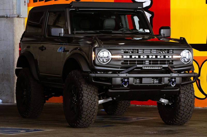 DV8 Offroad 21-22 Ford Bronco Factory Modular Front Bumper Bull Bar LBBR-04 LBBR-04 Photo - Unmounted