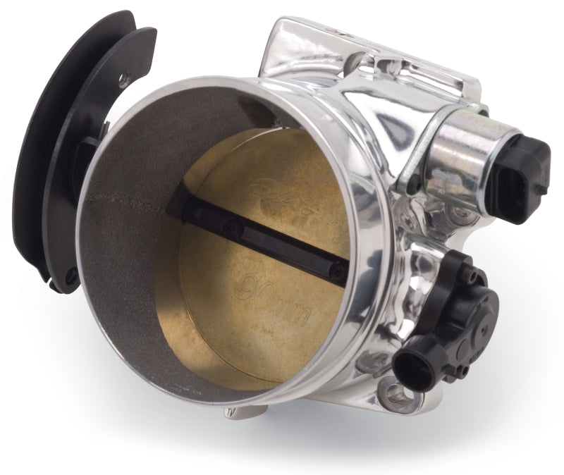 Edelbrock EFI Throttle Body Pro-Flo XT 90mm Polished 38691 38691 Photo - Primary