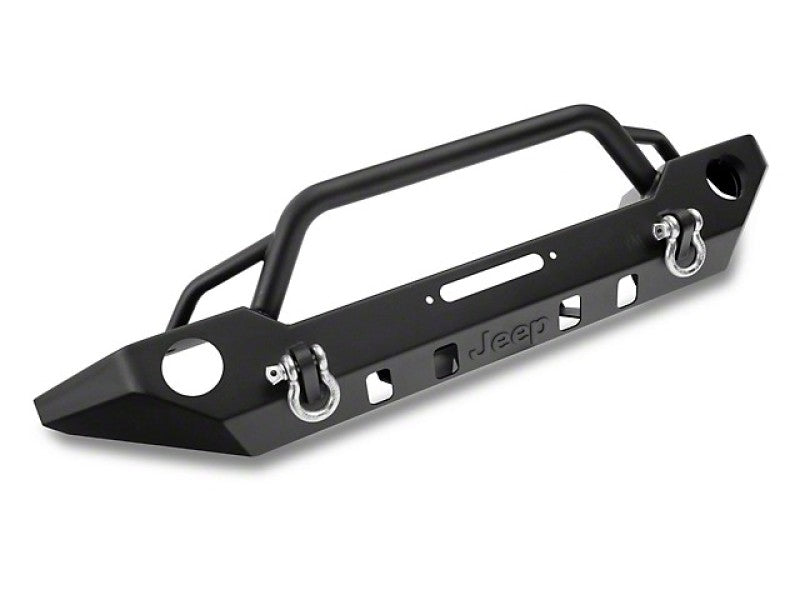 Officially Licensed Jeep 07-18 Jeep Wrangler JK Adventure HD Front Bumper w/ Jeep Logo oljJ164363