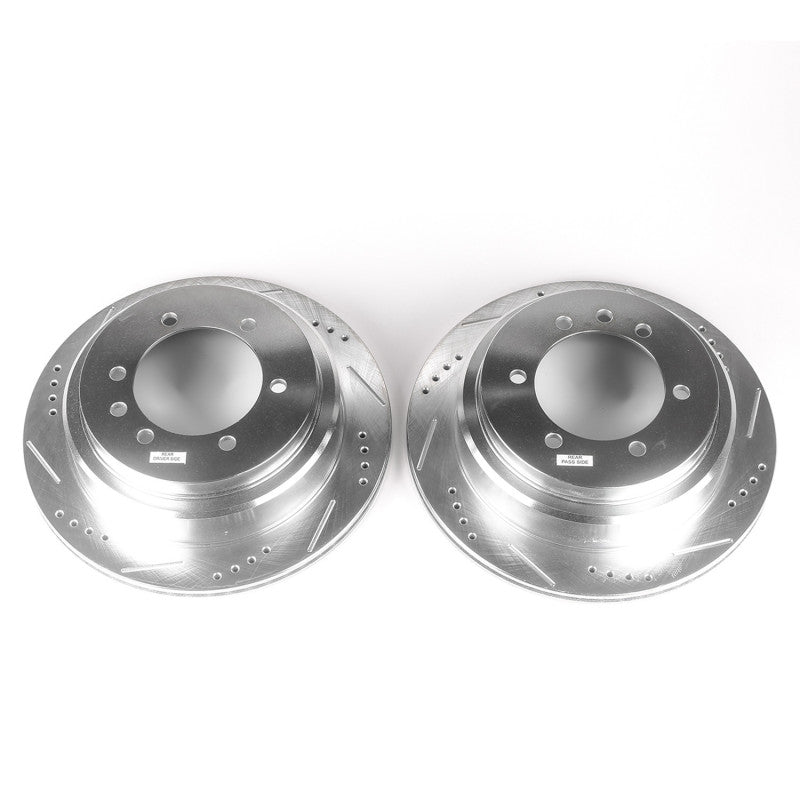 PowerStop Power Stop 06-09 Nissan Patrol (Middle East Market) Front/Rear Drilled & Slotted Rotor (Pair) JBR1578XPR JBR1578XPR Photo - Primary