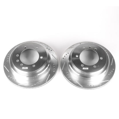 PowerStop Power Stop 06-09 Nissan Patrol (Middle East Market) Front/Rear Drilled & Slotted Rotor (Pair) JBR1578XPR JBR1578XPR Photo - Primary