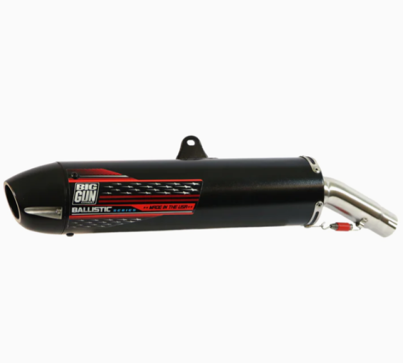 Big Gun 07-09 Suzuki RM-Z 250 Ballistic Series Slip On Exhaust 08-1072