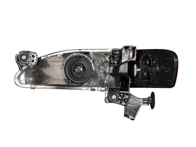 Anzo 1998-2000 Toyota Corolla Crystal Headlights Black 121131 Photo - Unmounted