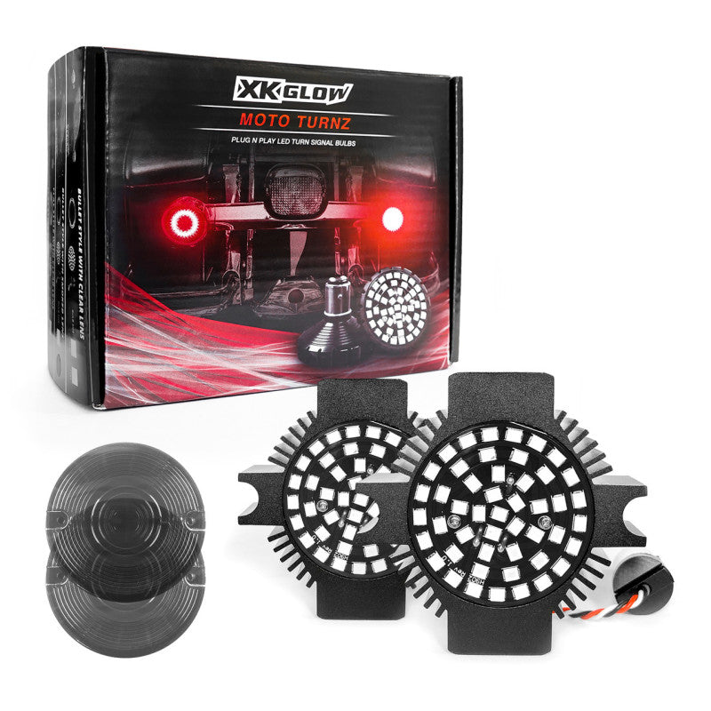 XKGLOW Flat Rear Red Smoked Lens XK1157F-RR-S XK1157F-RR-S User 1