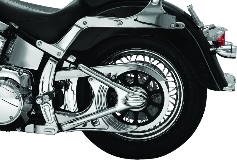 Kuryakyn Boomerang Frame Covers 08-17 Softails Chrome 7773 7773 User 1