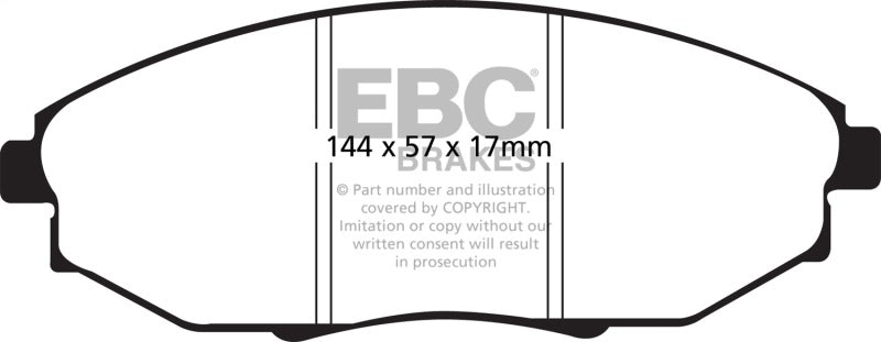 EBC Disc Brake Pad Set DP21750 Photo - Primary
