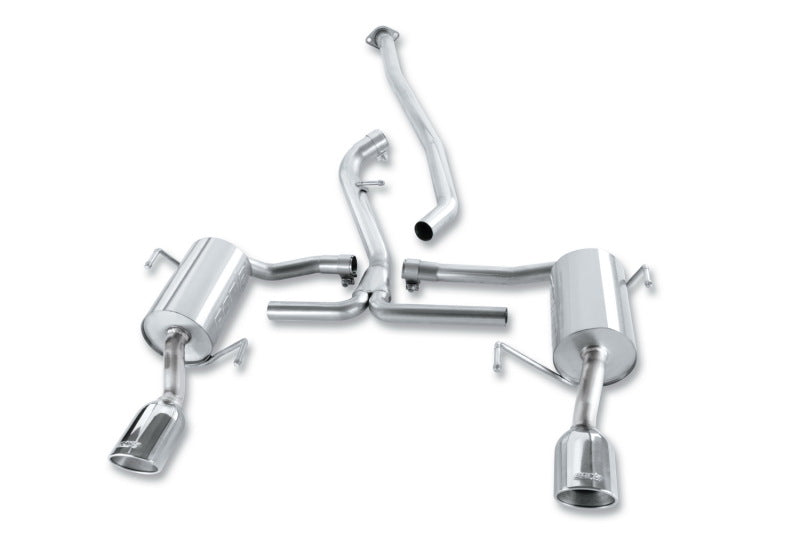 Borla 08-10 Subaru Impreza 2.5i Sedan 4DR SS Catback Exhaust 140324 140324 Photo - Primary