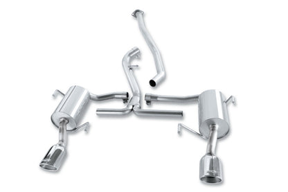 Borla 08-10 Subaru Impreza 2.5i Sedan 4DR SS Catback Exhaust 140324 140324 Photo - Primary