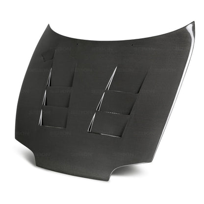 Seibon Carbon Fiber Hood For 1993-1998 Toyota Supra HD9398TYSUP-TS Photo - Primary
