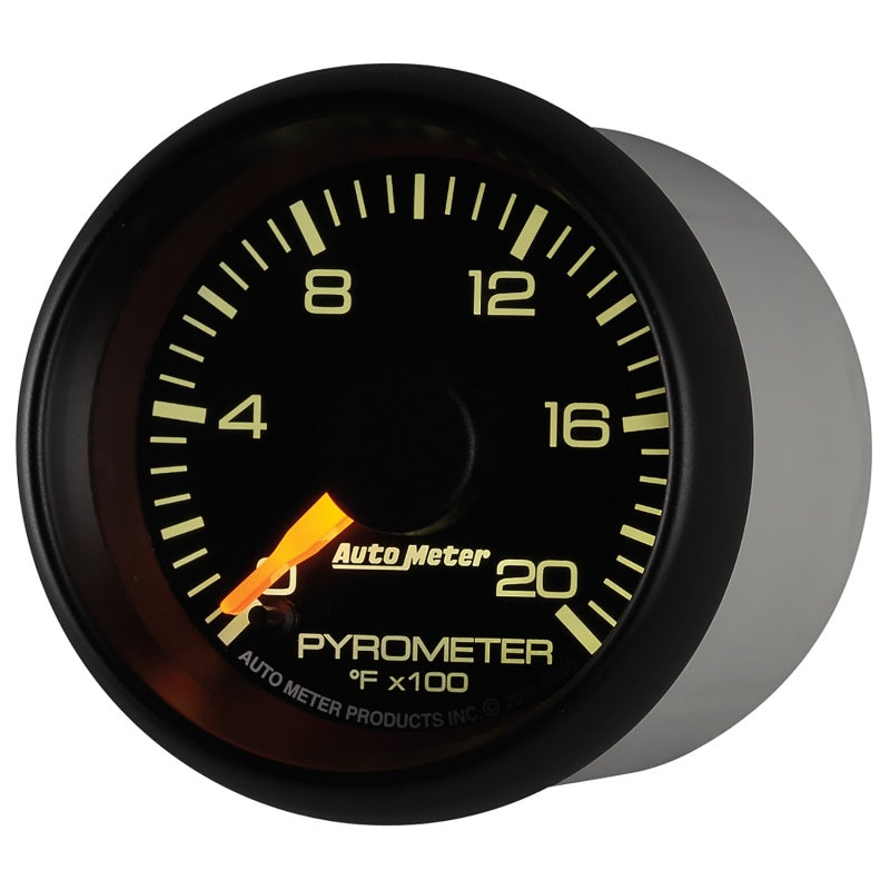 Autometer Gauge, Pyrometer (EGT), 2 1/16", 2000 Deg. F, Stepper Motor, GM Factor 8345 User 3