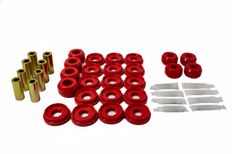 Energy Suspension ES Cntrl Arm Bushings - Red Suspension Bushing Kits main image