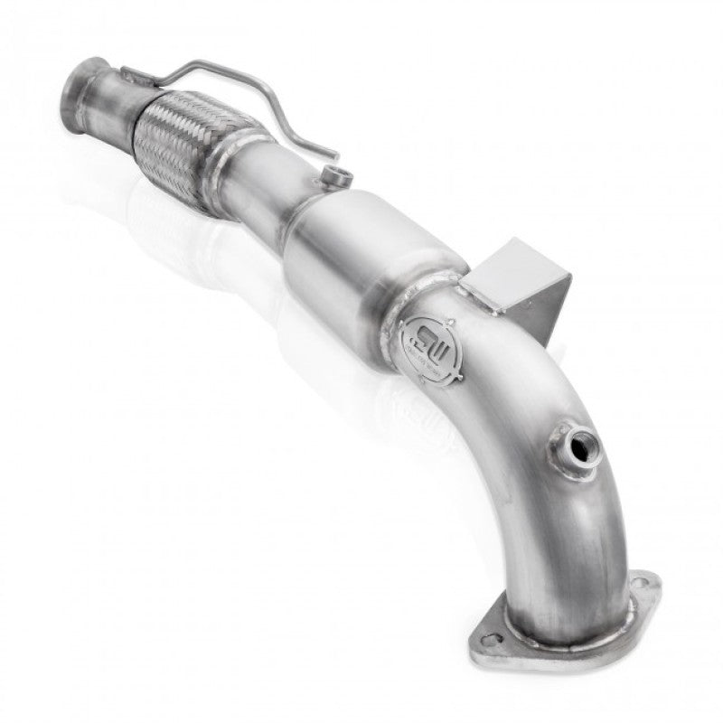 Stainless Works 2016-18 Ford Focus RS 3in High-Flow Cats Downpipe Factory Connection FCRS16DPCAT FCRS16DPCAT User 1
