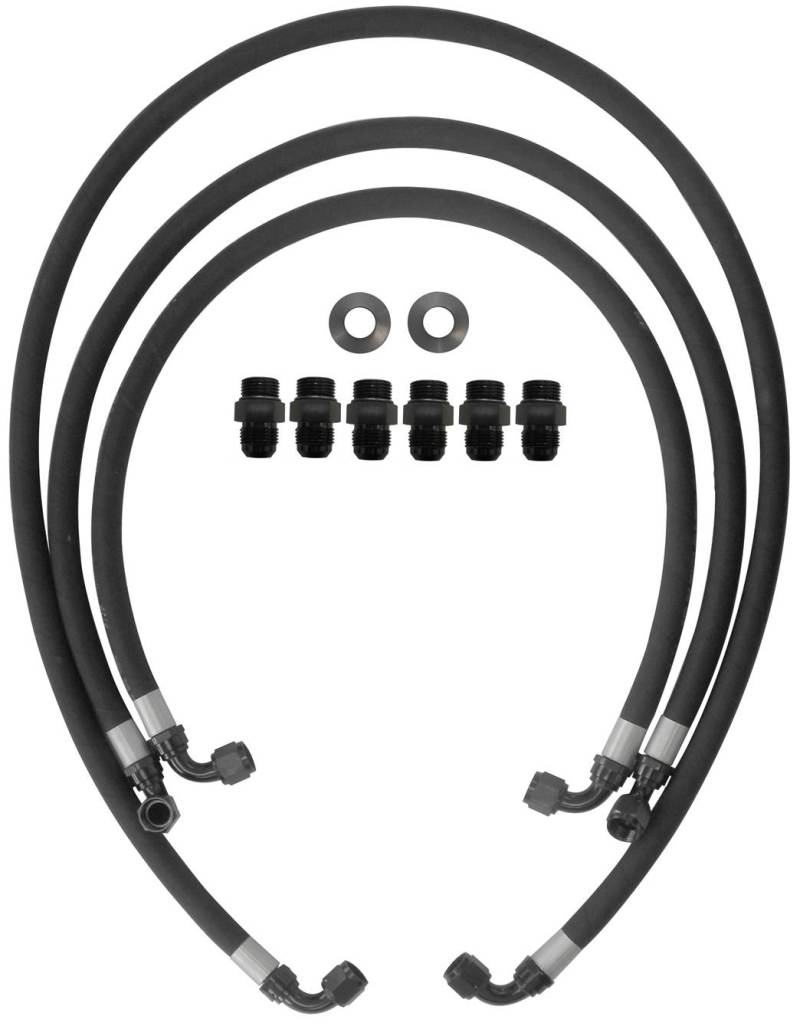 Fleece Performance 06-10 GM Duramax 6.6L LLY / LBZ / LMM Allison Transmission Cooler Lines FPE-TL-LBZ-LMM FPE-TL-LBZ-LMM Photo - Primary