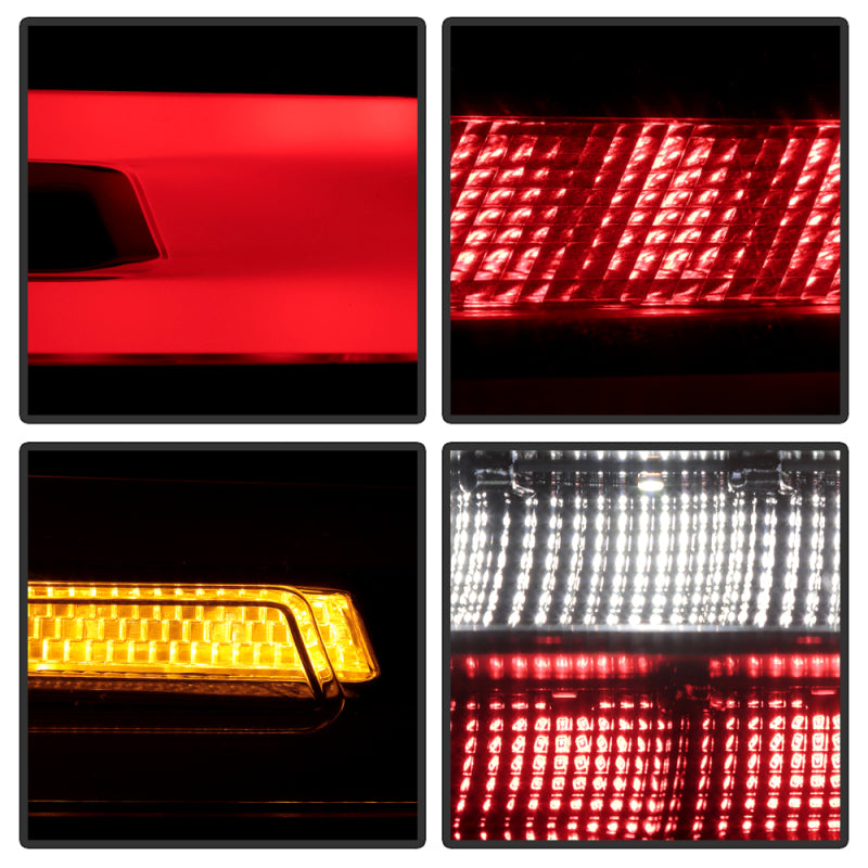Spyder Porsche Cayenne 958 11-14 LED Tail Lights - Sequential Signal - Black 5086853 5086853 User 5
