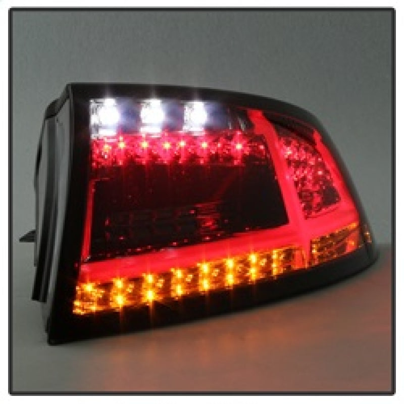 Spyder Audi TT 07-12 LED Tail Lights Smoke ALT-YD-ATT07-LED-SM 5081681 5081681 Photo - Unmounted