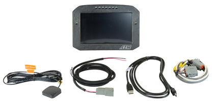 AEM CD-7G Carbon Flush Digital Dash Display w/ Internal 20Hz GPS & Antenna 30-5702F 30-5702F Photo - Primary