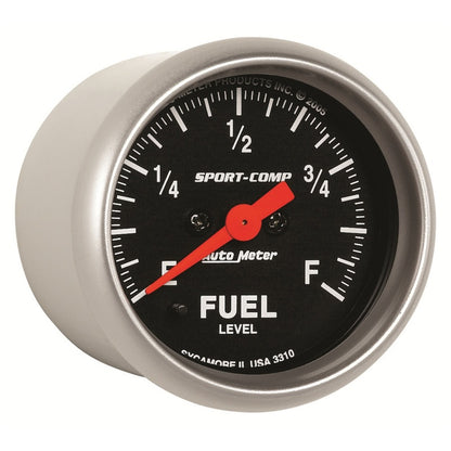 Autometer t Comp 3310 2-1/16" Fuel Level E-F Gauge 3310 User 3