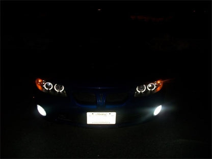 Spyder Pontiac GTO 04-06 Projector Headlights LED Halo LED Black High H1 Low H1 PRO-YD-PGTO04-HL-BK 5011749 5011749 Photo - Mounted