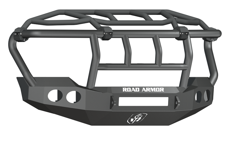 Road Armor 11-16 Ford F-250 Stealth Front Bumper w/Intimidator Guard - Tex Blk 611403B-NW 611403B-NW Photo - Primary