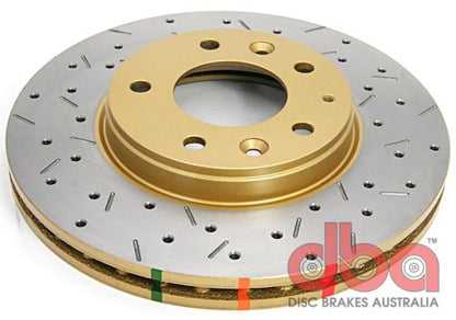 DBA 03-05 Mazda 6 Front 4000 Series Drilled & Slotted Rotor 42953XS 42953XS Photo - Primary