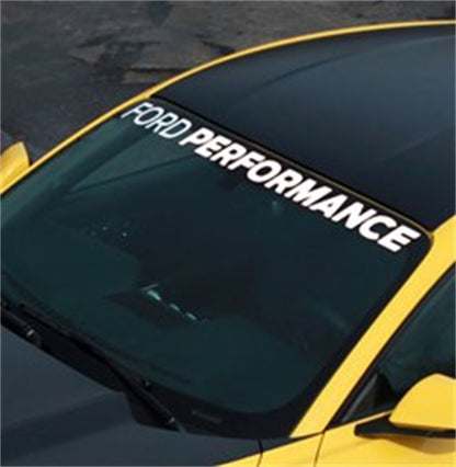Ford Performance 2015-2016 Mustang Windshield Banner M-1820-MB M-1820-MB Photo - Primary