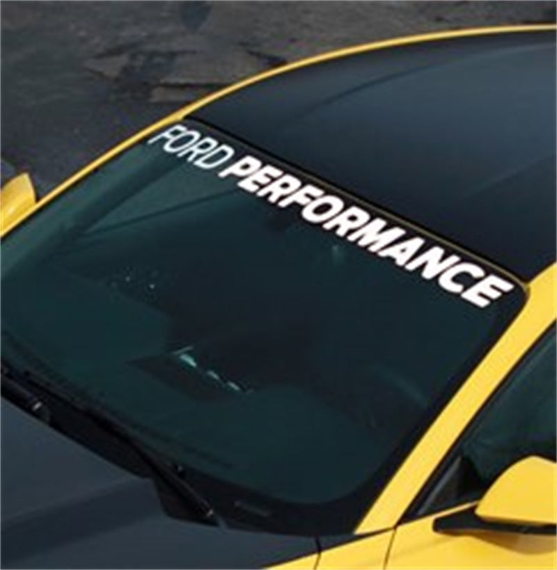 Ford Performance 2015-2016 Mustang Windshield Banner M-1820-MB M-1820-MB Photo - Primary