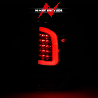 ANZO 16-21 Toyota Tacoma LED Tail Lights - w/ Light Bar Sequential Black Housing & Smoke Lens 311401 311401 Photo - Unmounted