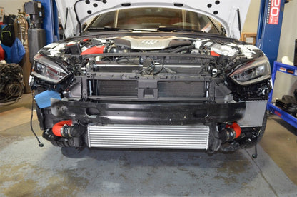 Injen 18-19 Audi S4/S5 (B9) V6 3.0L Turbo Polished Intercooler Piping SES3082ICP SES3082ICP Photo - Mounted