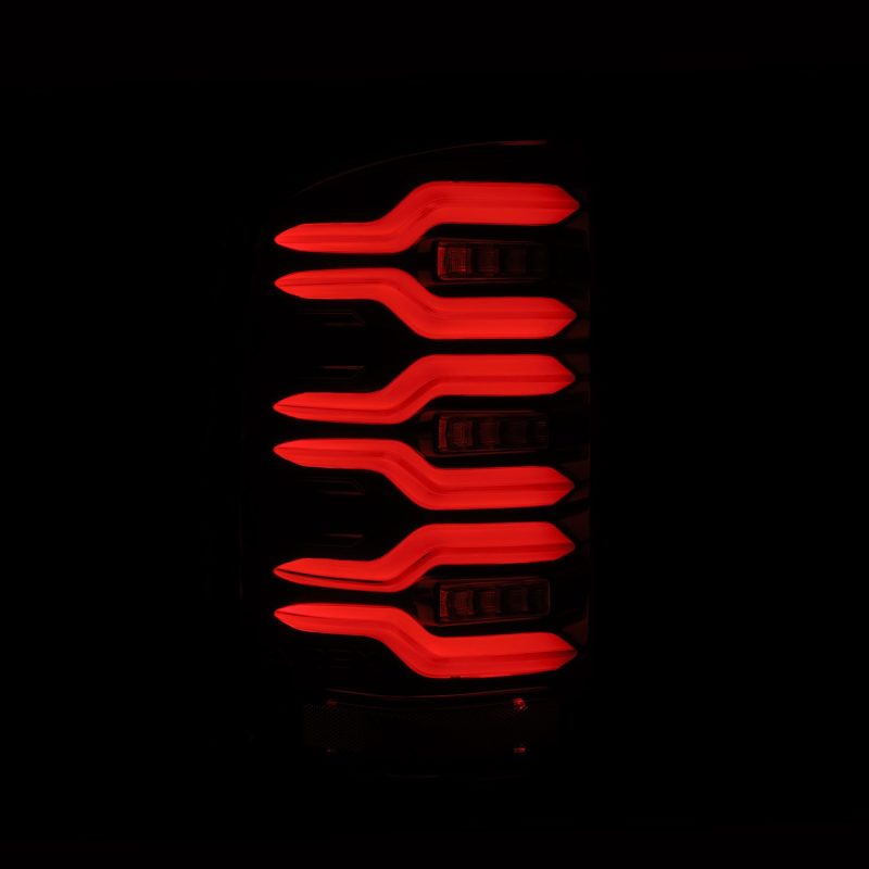 AlphaRex 14-18 GMC Sierra 1500/2500HD/3500HD LUXX-Series LED Tail Lights Alpha-Blk Actv Lgt Seq. Sig 630030 630030 User 3