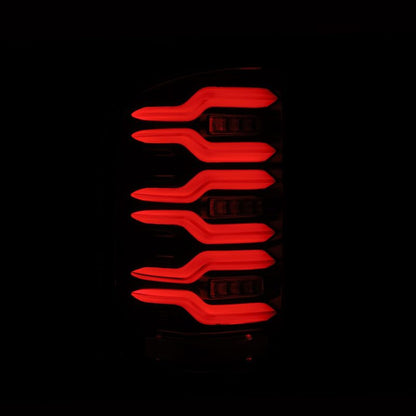 AlphaRex 14-18 GMC Sierra 1500/2500HD/3500HD LUXX-Series LED Tail Lights Alpha-Blk Actv Lgt Seq. Sig 630030 630030 User 3
